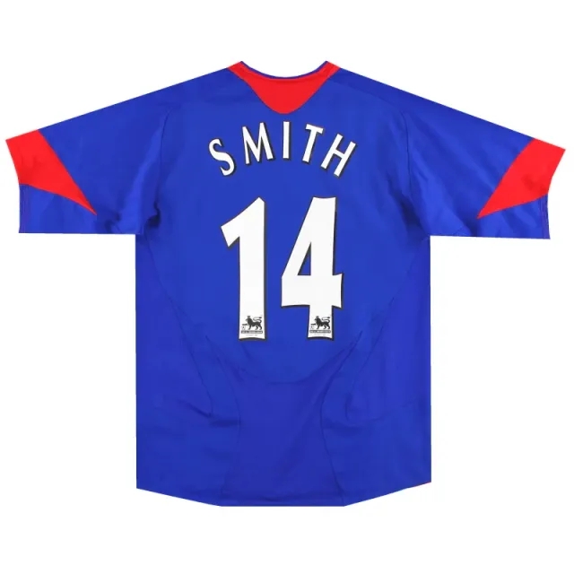 2005-06 Manchester United Nike Away Shirt Smith #14 S - Manchester United / Excellent 