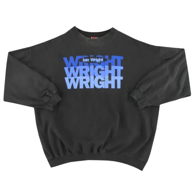 1990s Arsenal 'Ian Wright' Graphic Sweatshirt XL - Arsenal / Very good 