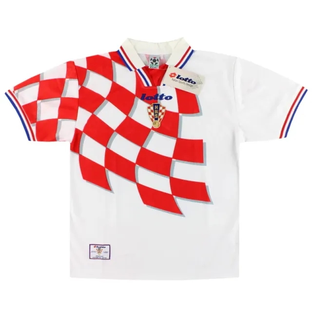 1998-01 Croatia Lotto Home Shirt *w/tags* L - Croatia / w/tags 