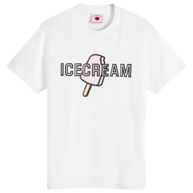 ICECREAM Women's Popsicle T-Shirt White