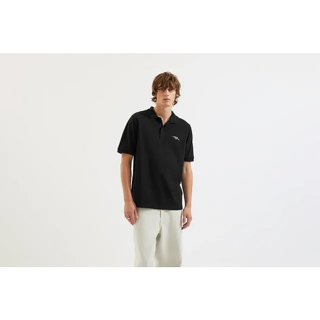 Arsenal Black Cannon Polo Shirt, Black