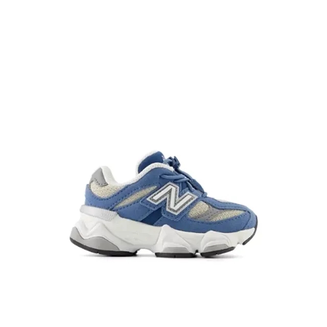 New Balance Infants' 9060 LACE in Blue/White Synthetic