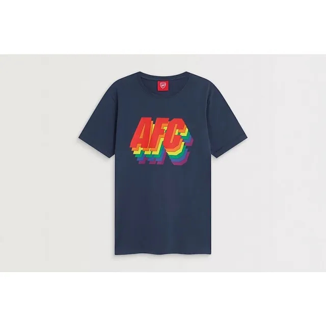 Arsenal Navy Pride T-Shirt in Navy, Blue