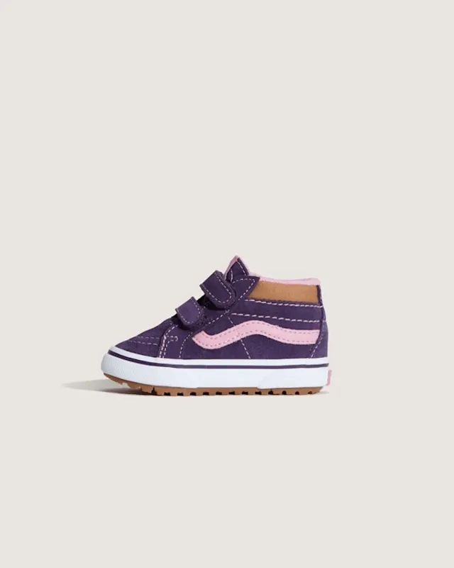 Vans - Toddler Sk8-Mid Shoes (1-4 Years), Purple