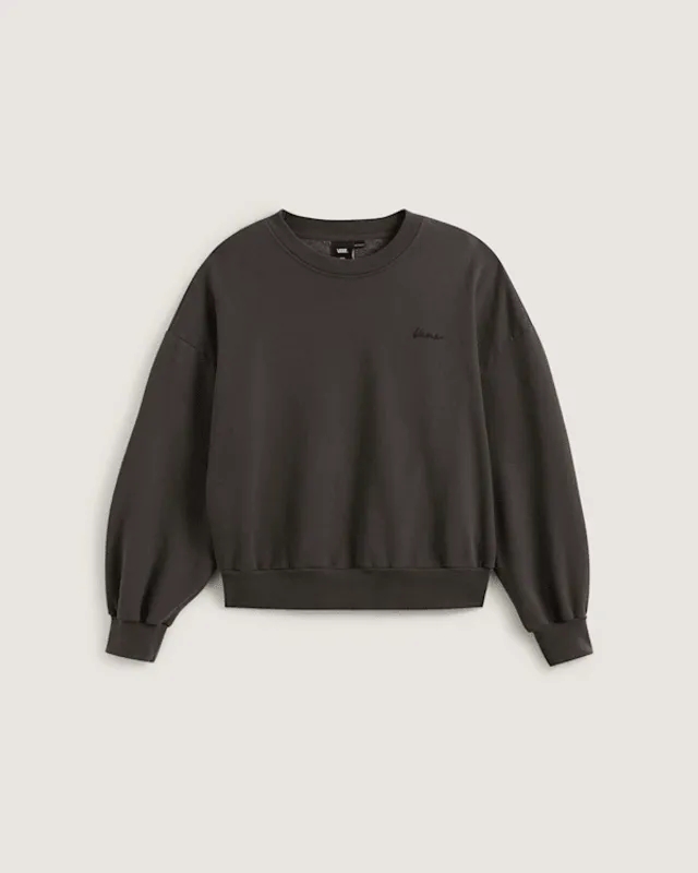 Vans - Retro Crew Sweatshirt, Woman, Black