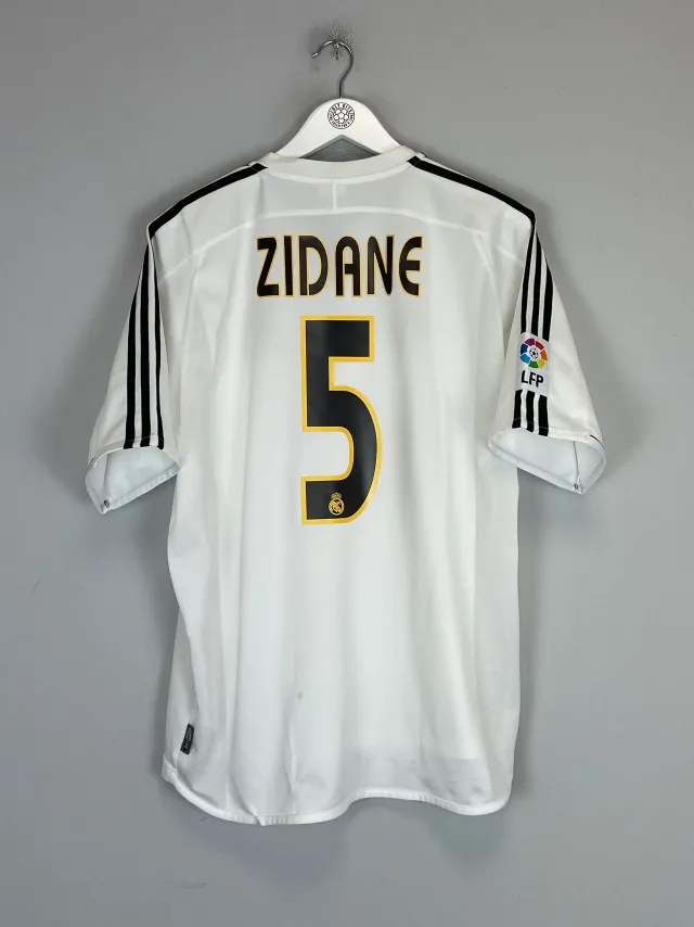 2003/04 REAL MADRID ZIDANE #5 HOME SHIRT (L) ADIDAS  | Cult Kits