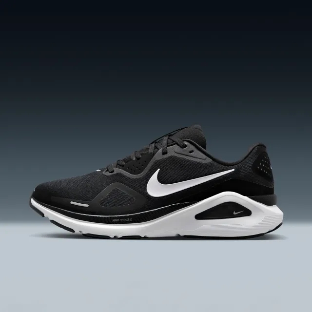 Nike Structure 26 Men's Road Running Shoes (Extra Wide) - Black