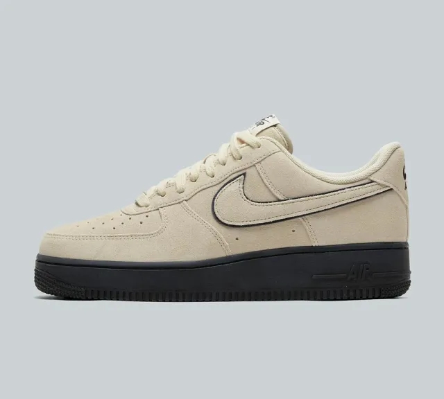 Nike Air Force 1 Low Suede - Green - Mens
