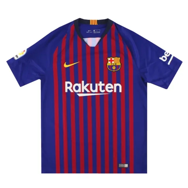 2018-19 Barcelona Nike Home Shirt M - Barcelona / Excellent 