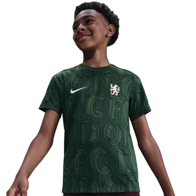 Chelsea Nike Pre Match Top - Green - Kids