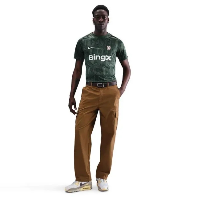 Chelsea Training T-Shirt Dri-Fit Academy Pro Pre Match - Galactic Jade/Outdoor Green - ['Green']