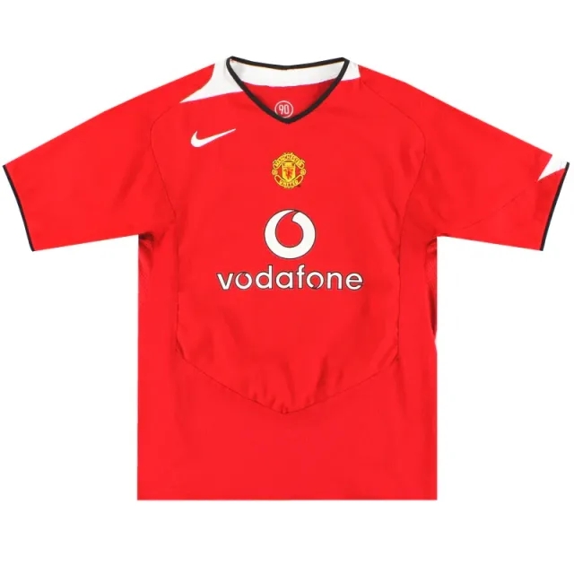 2004-06 Manchester United Nike Home Shirt M *Mint* - Manchester United / Mint 