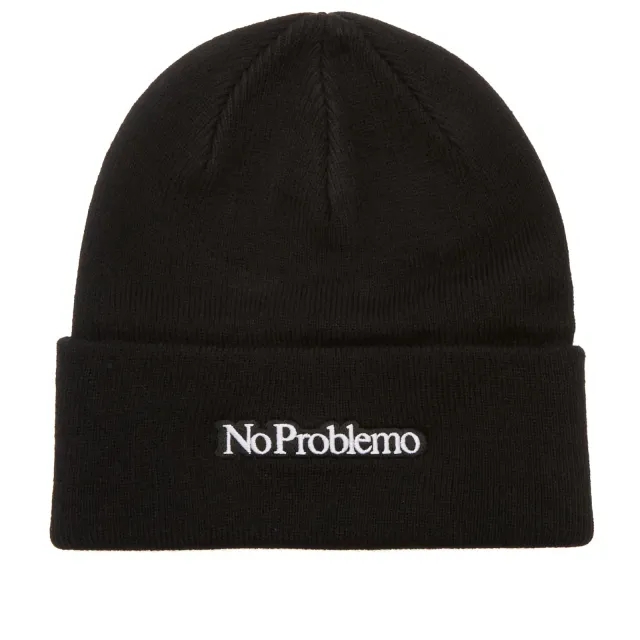 No Problemo Men's Mini Problemo Beanie Black