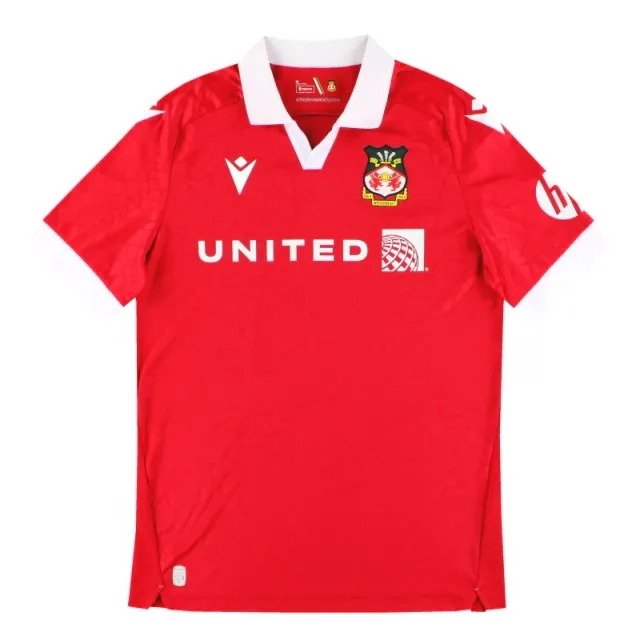 2024-25 Wrexham Macron Home Shirt *Mint* M - Wrexham / Mint 