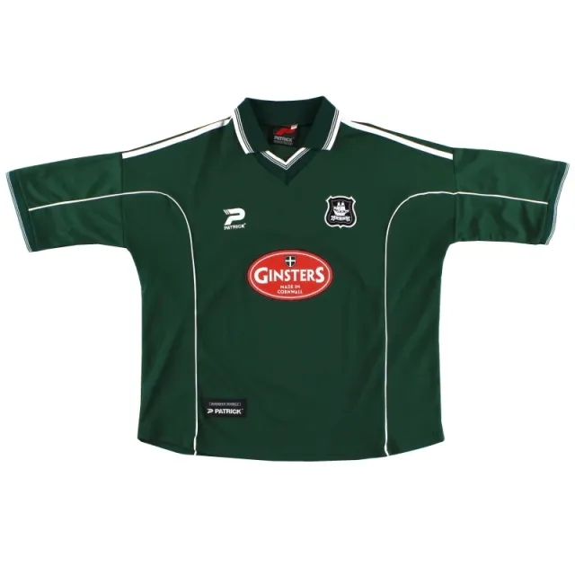 2002-03 Plymouth Patrick Home Shirt S - Plymouth Argyle / Excellent 
