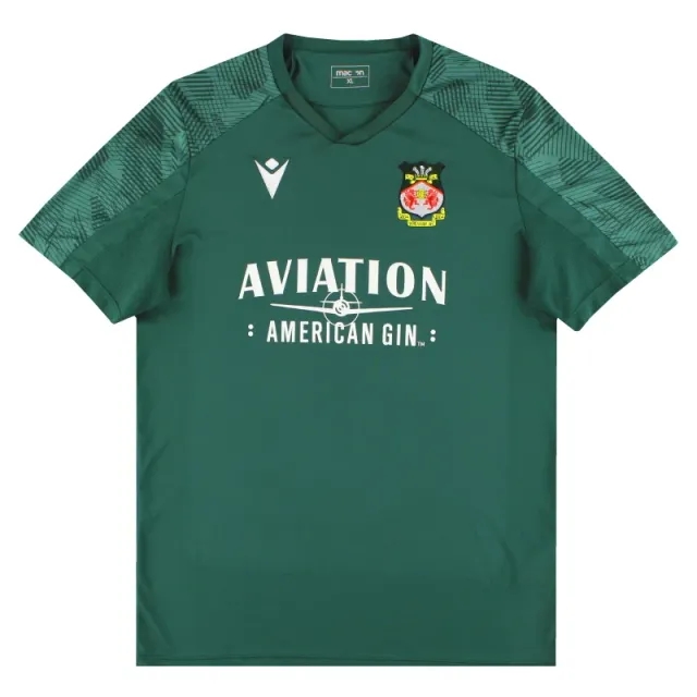 2021-22 Wrexham Macron Training Top XL - Wrexham / Excellent 