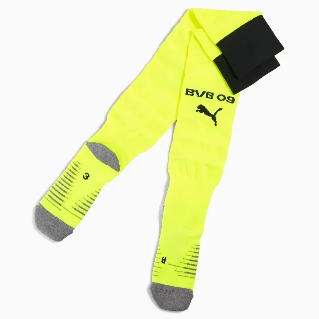 PUMA Borussia Dortmund 25/26 Socks Men, Yellow Alert/Black, size 12-14