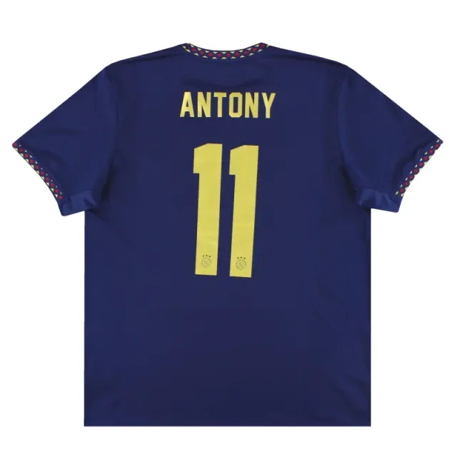 2022-23 Ajax adidas Away Shirt Antony #11 *Mint* XL - Ajax / Mint 