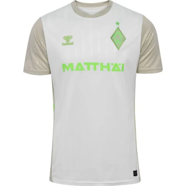 Werder Bremen Away Shirt 2025/26 - ['White']