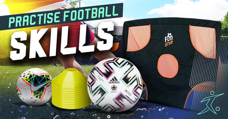 how to practise football at home