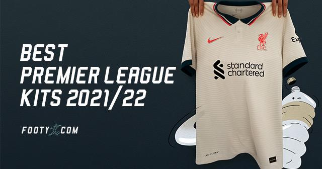 selection of new 2021/22 premier league kits