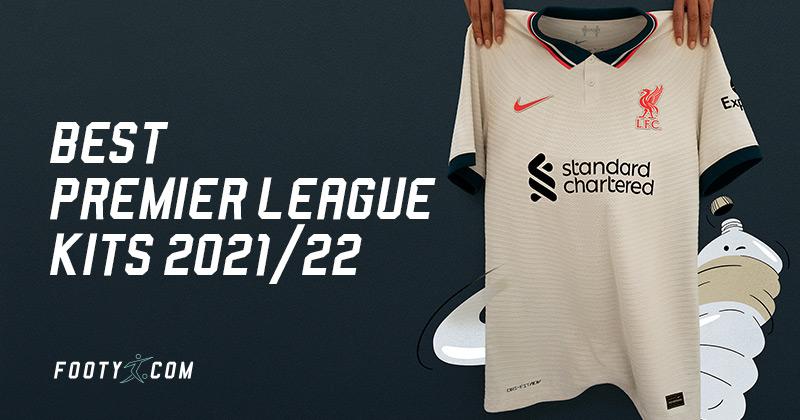 selection of new 2021/22 premier league kits