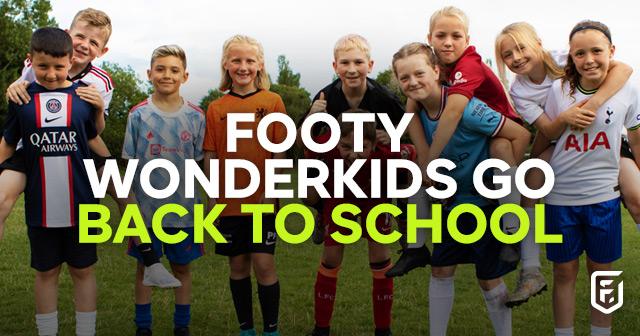Wonderkids star in FOOTY.COM's back to school campaign