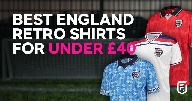 Best retro England shirts for under £40