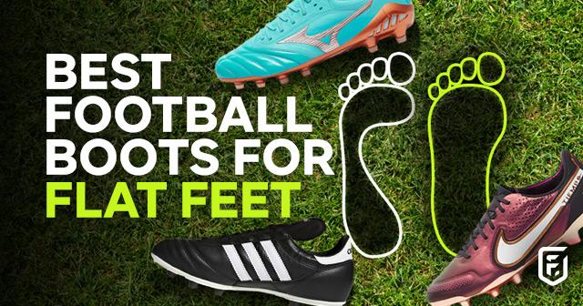 best football boots for flat feet 