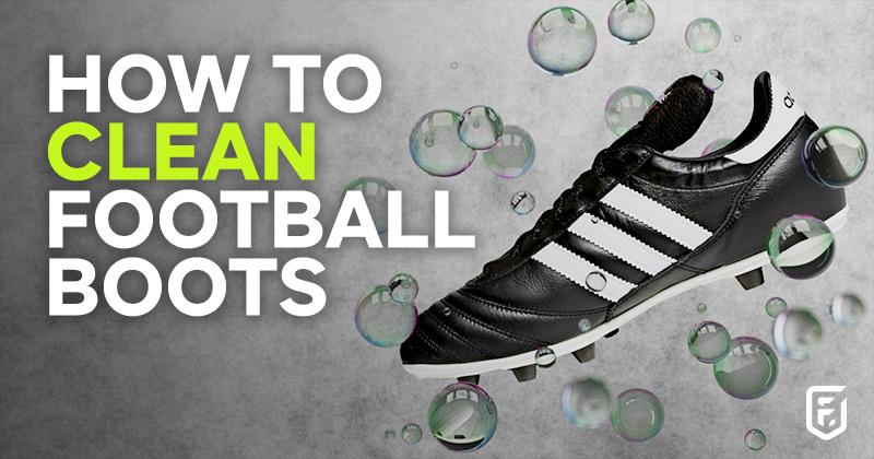 how to clean and dry football boots