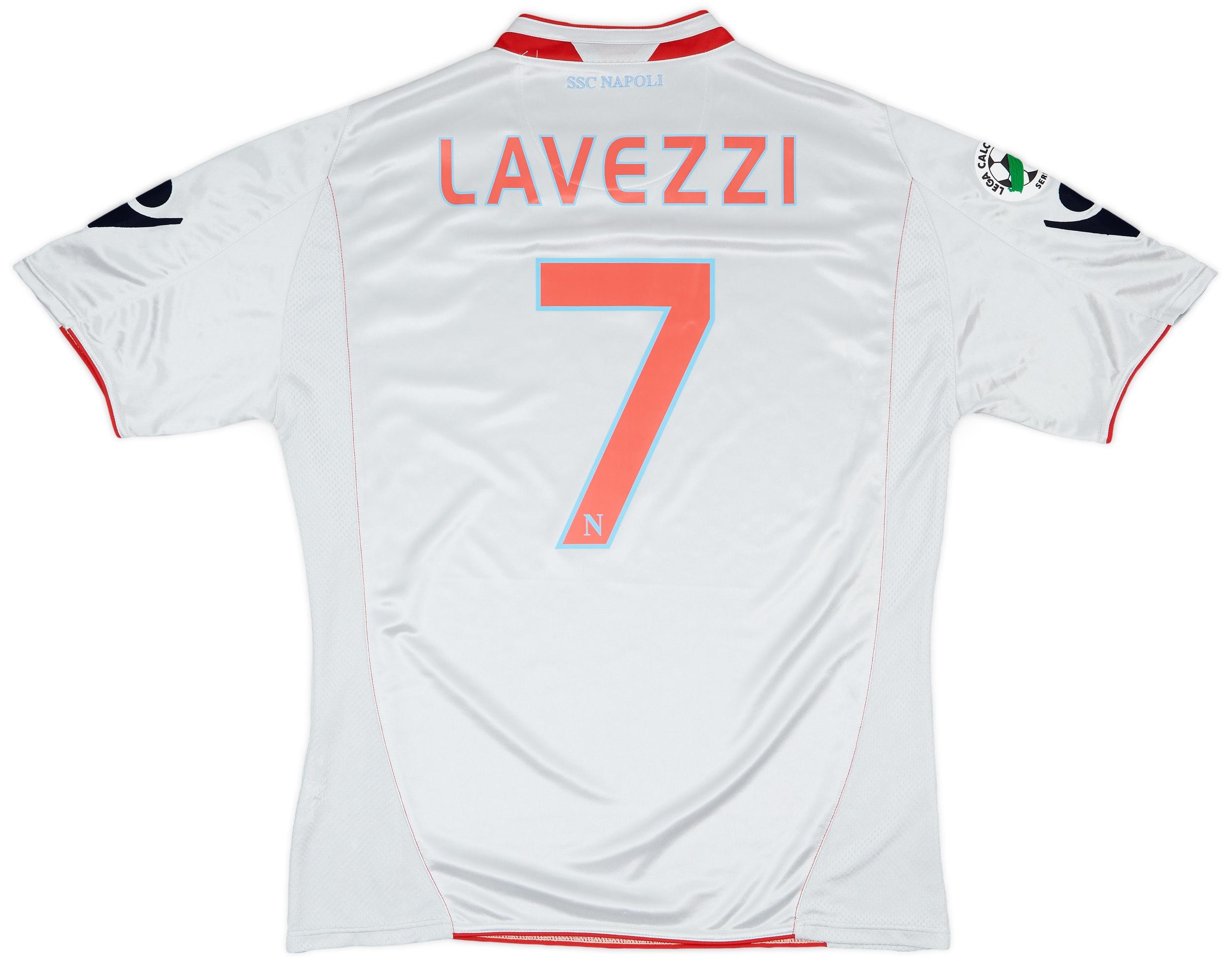 2009-10 Napoli Away Shirt Lavezzi #7 - 9/10 - (L)