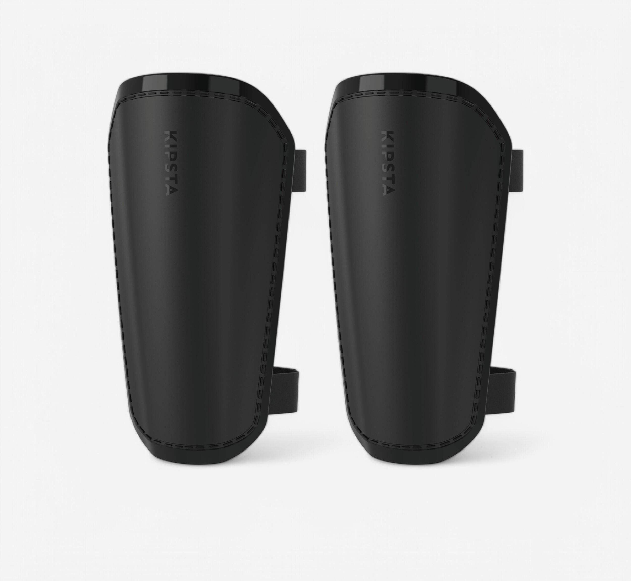 Kipsta Kids' Football Shin Pads F100 - Black