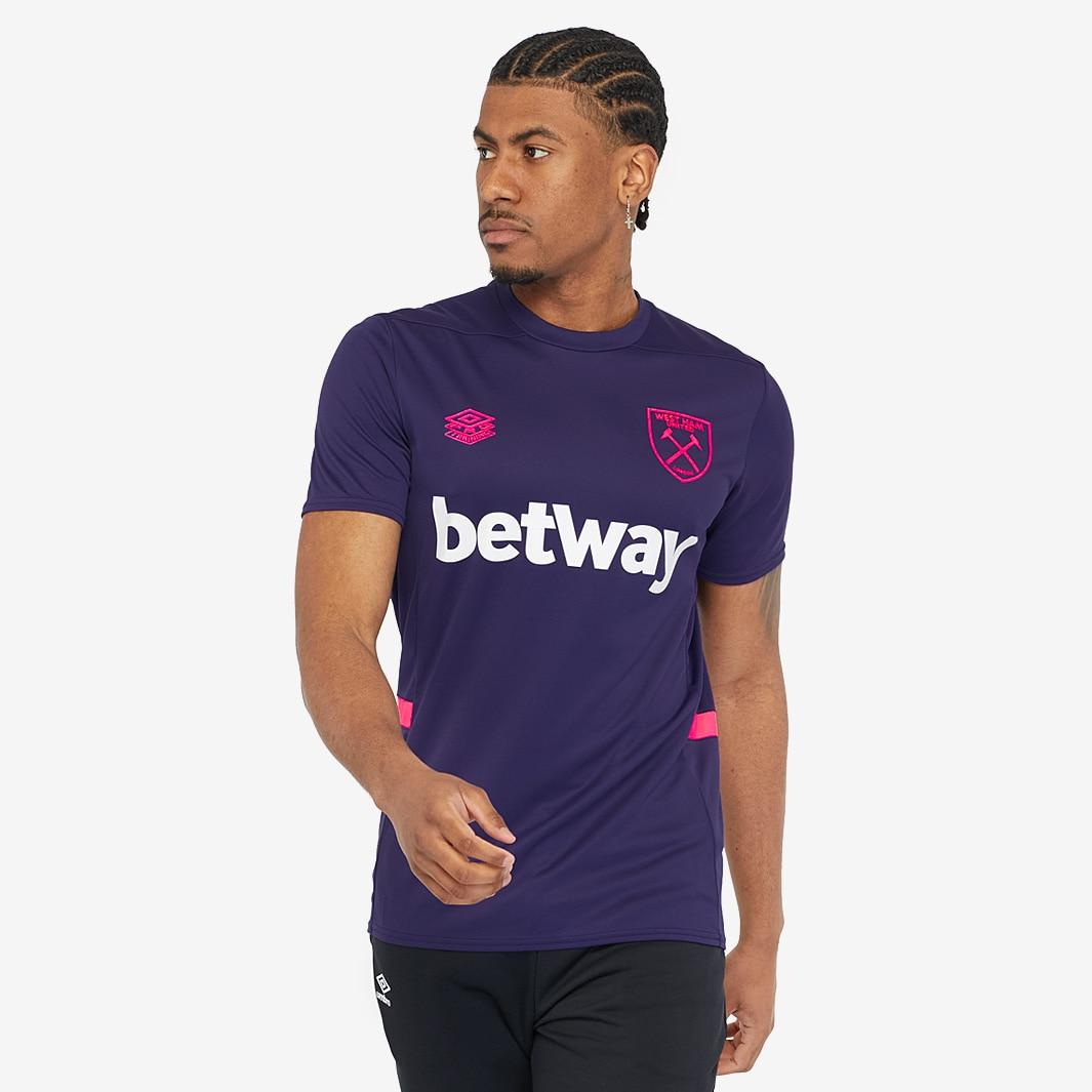 Umbro West Ham United Mens SS Away Shirt 2023/24