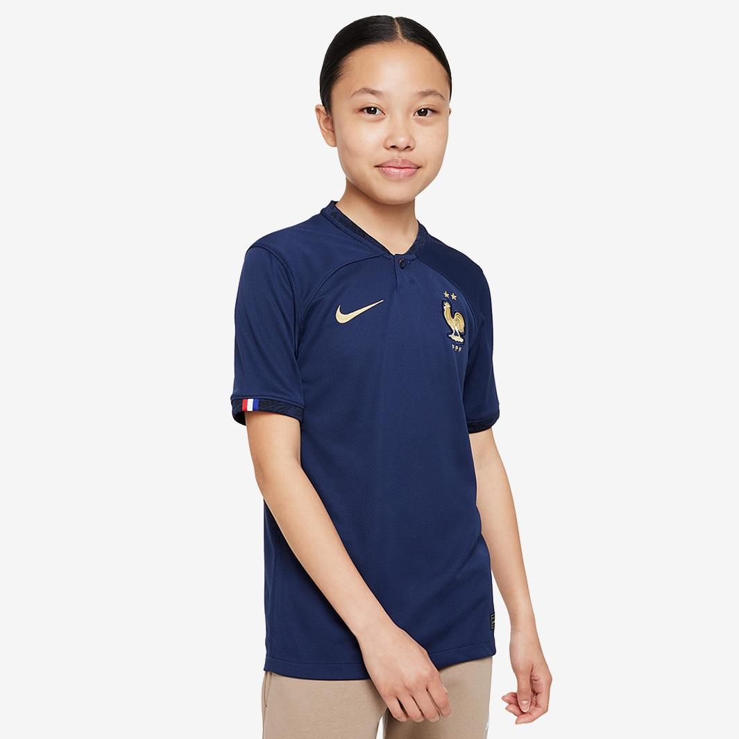 Nike France Kids SS Home Shirt 2023