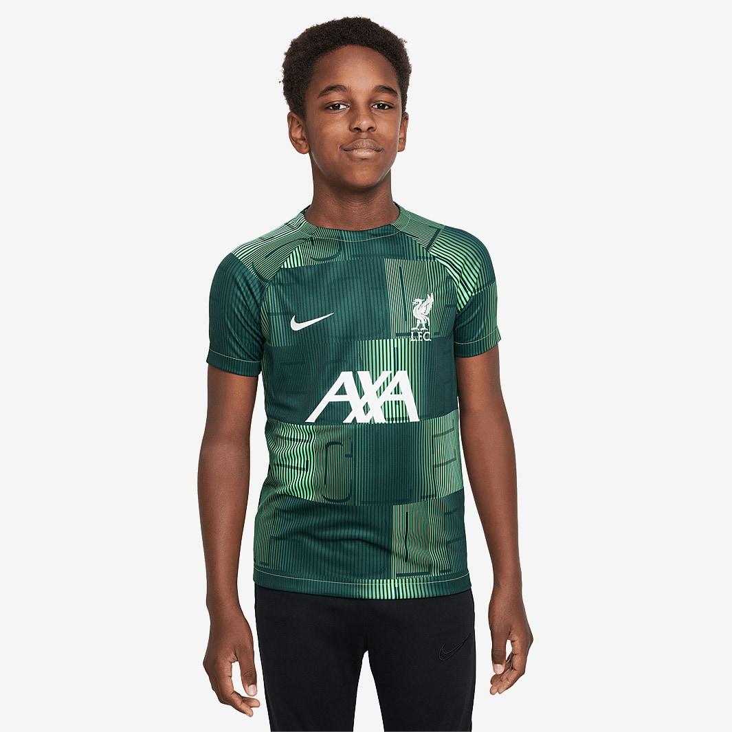 Nike Liverpool Kids SS Pre-Match Away Shirt 2023/24