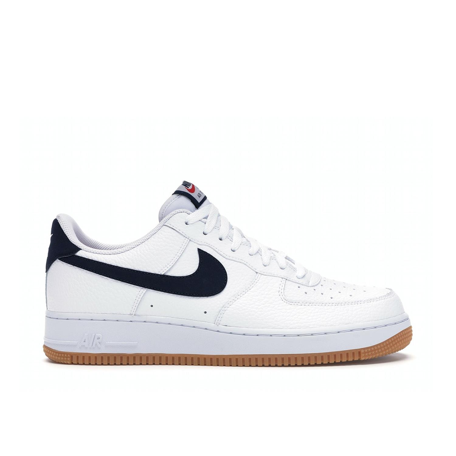Nike Nike Air Force 1 07 Low White Obsidian Gum