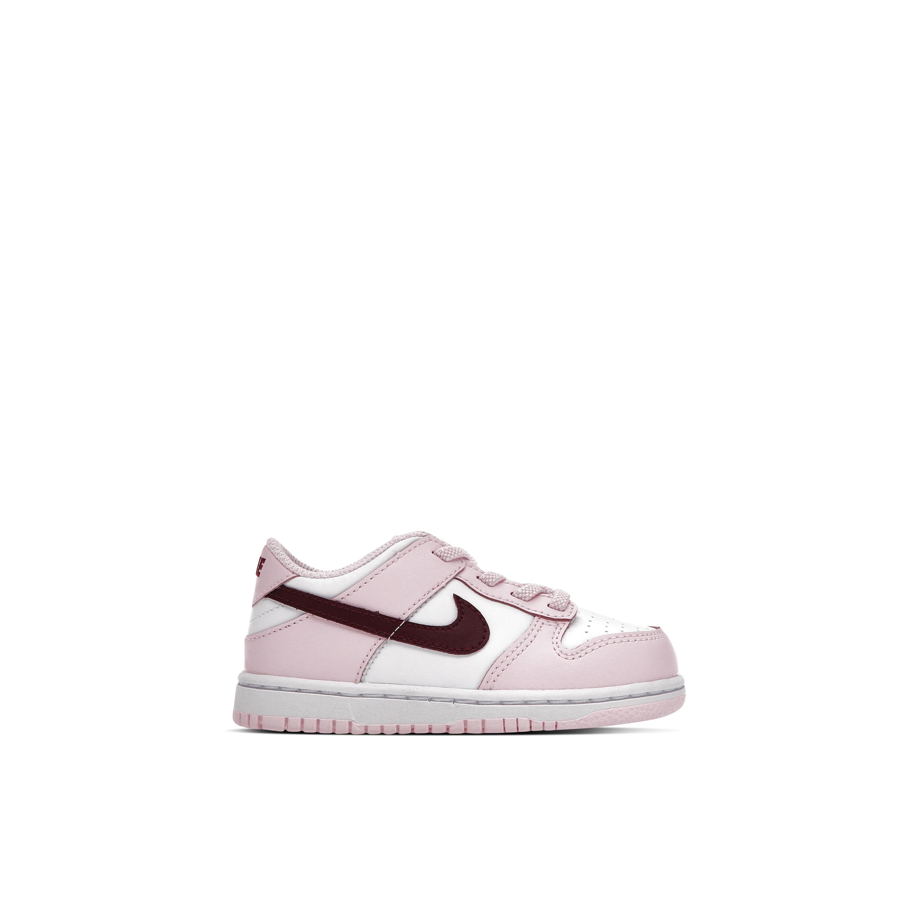 Toddlers Nike Dunk Low Pink Red White (Td)