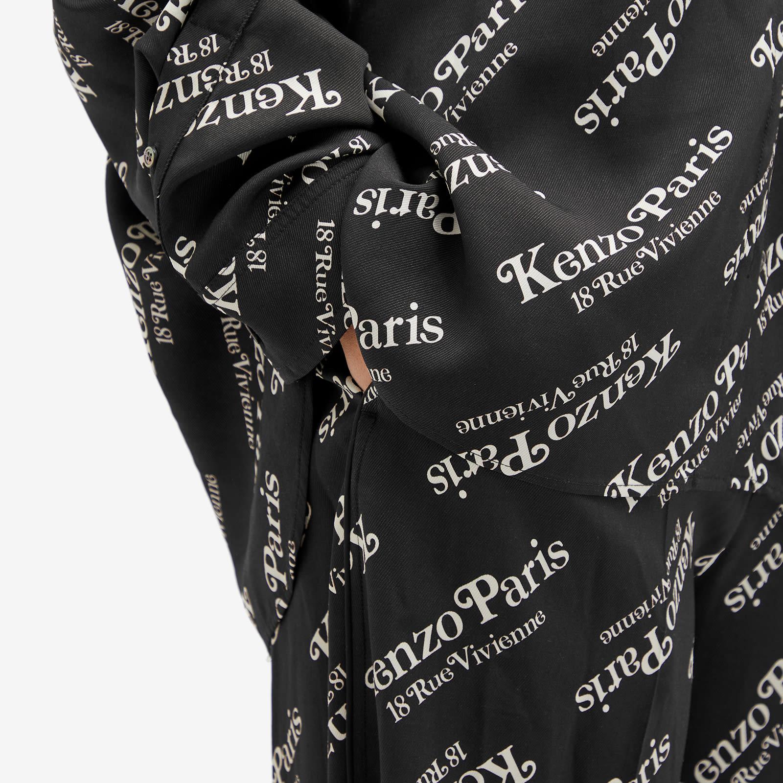 Kenzo Women's Verdy Logo Pajama Pants Black