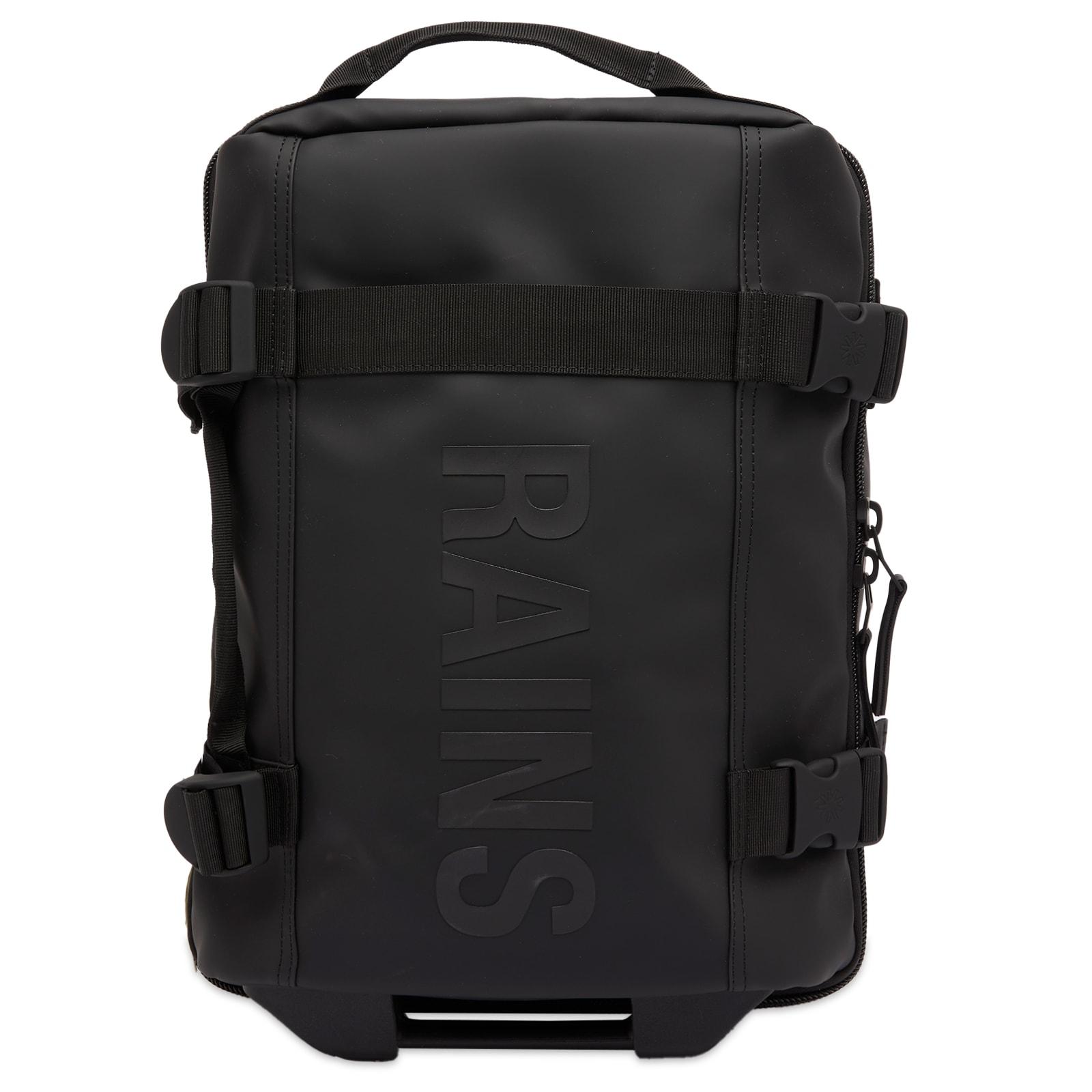 Rains Texel Soft-side 48cm 2 Wheel Cabin Suitcase, Black