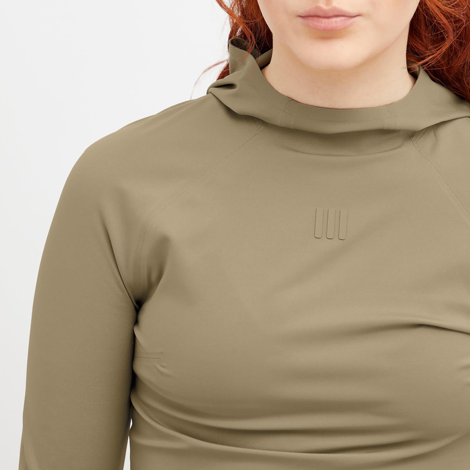 Adidas x Fear of God Athletics Crop Hoodie Clay