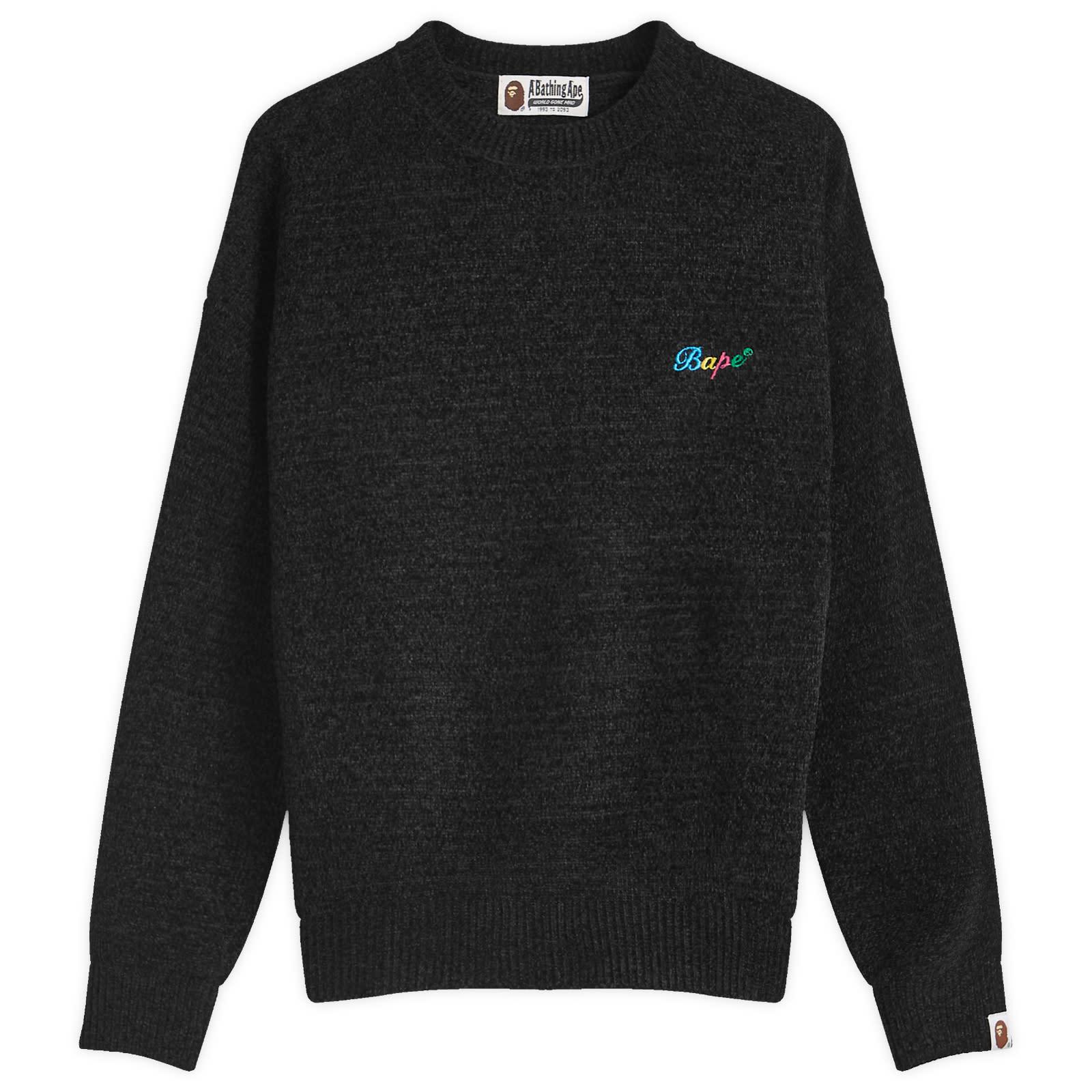 A Bathing Ape Women's Bape Knit Jumper Black