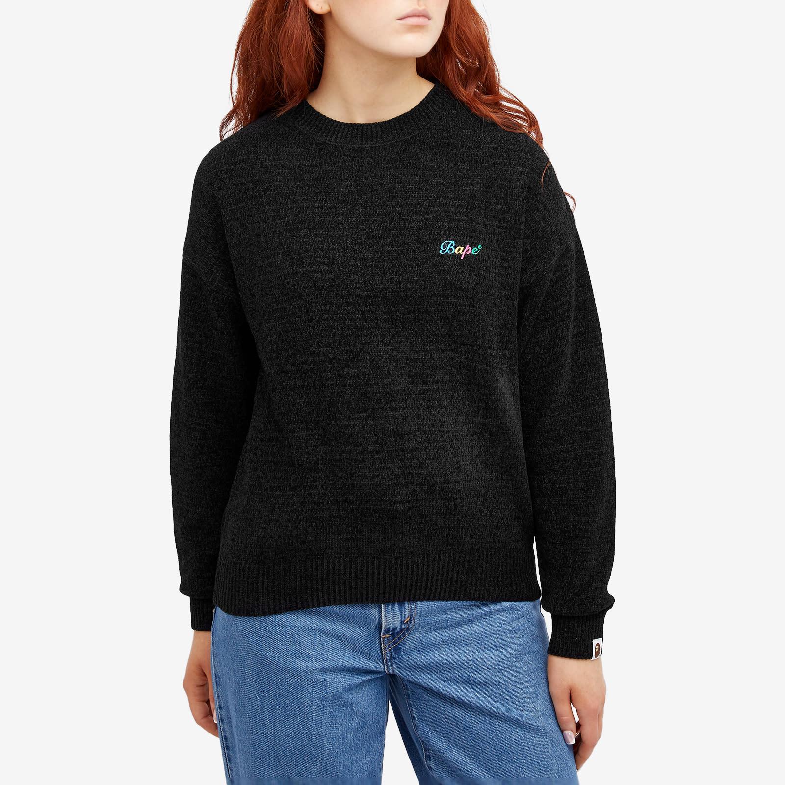 A Bathing Ape Women's Bape Knit Jumper Black