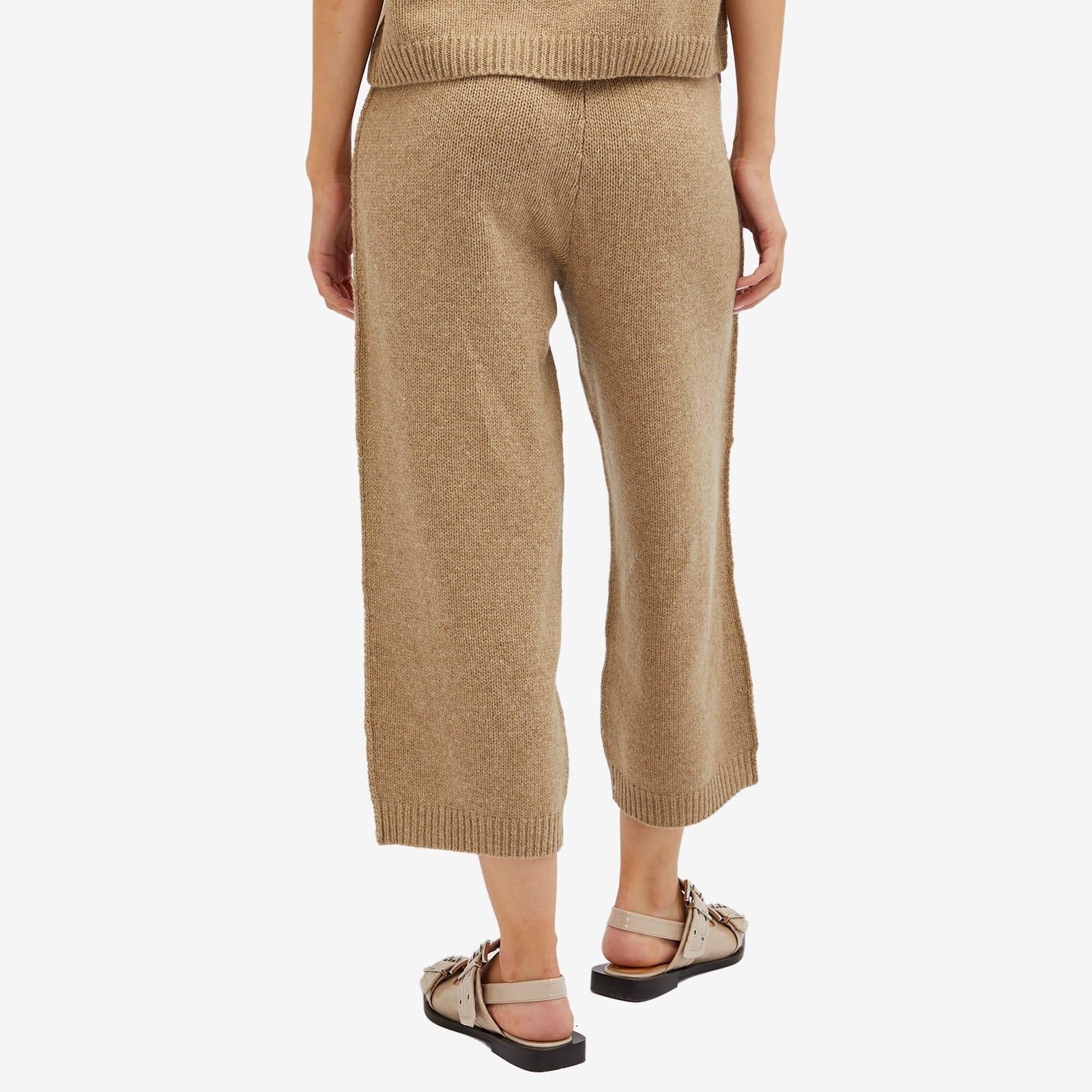 Deiji Studios Women's Seam Knit Pant Wheat