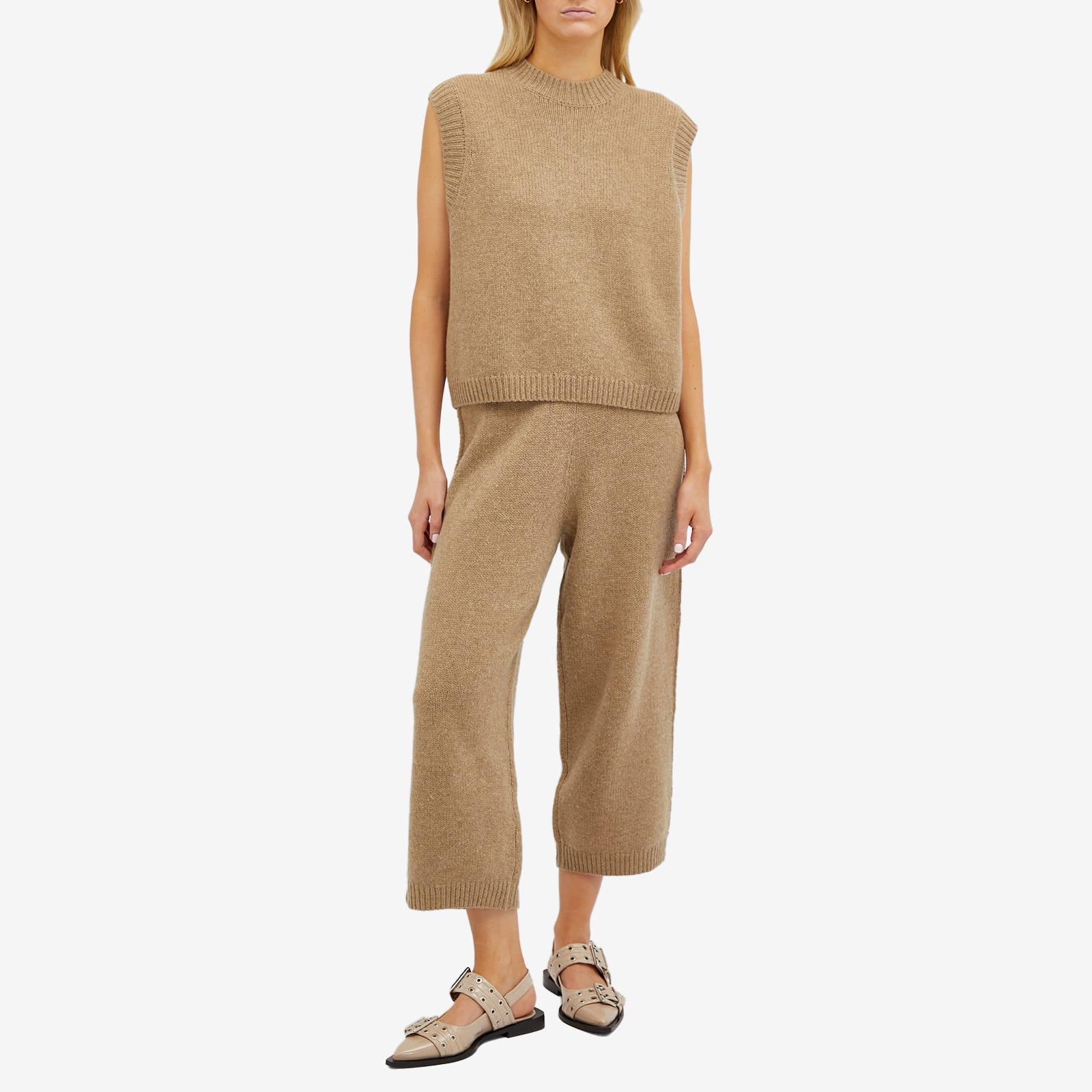 Deiji Studios Women's Seam Knit Pant Wheat