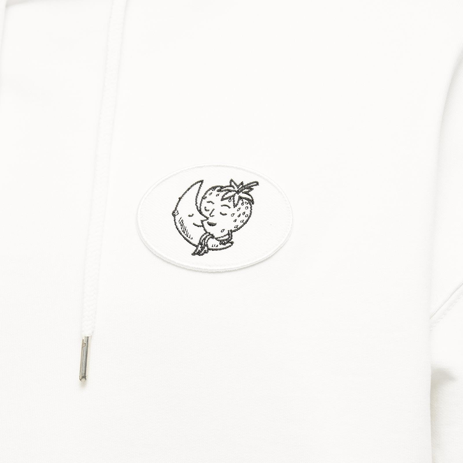 Sky High Farm X Alastair Mckimm Workwear Hoodie - White