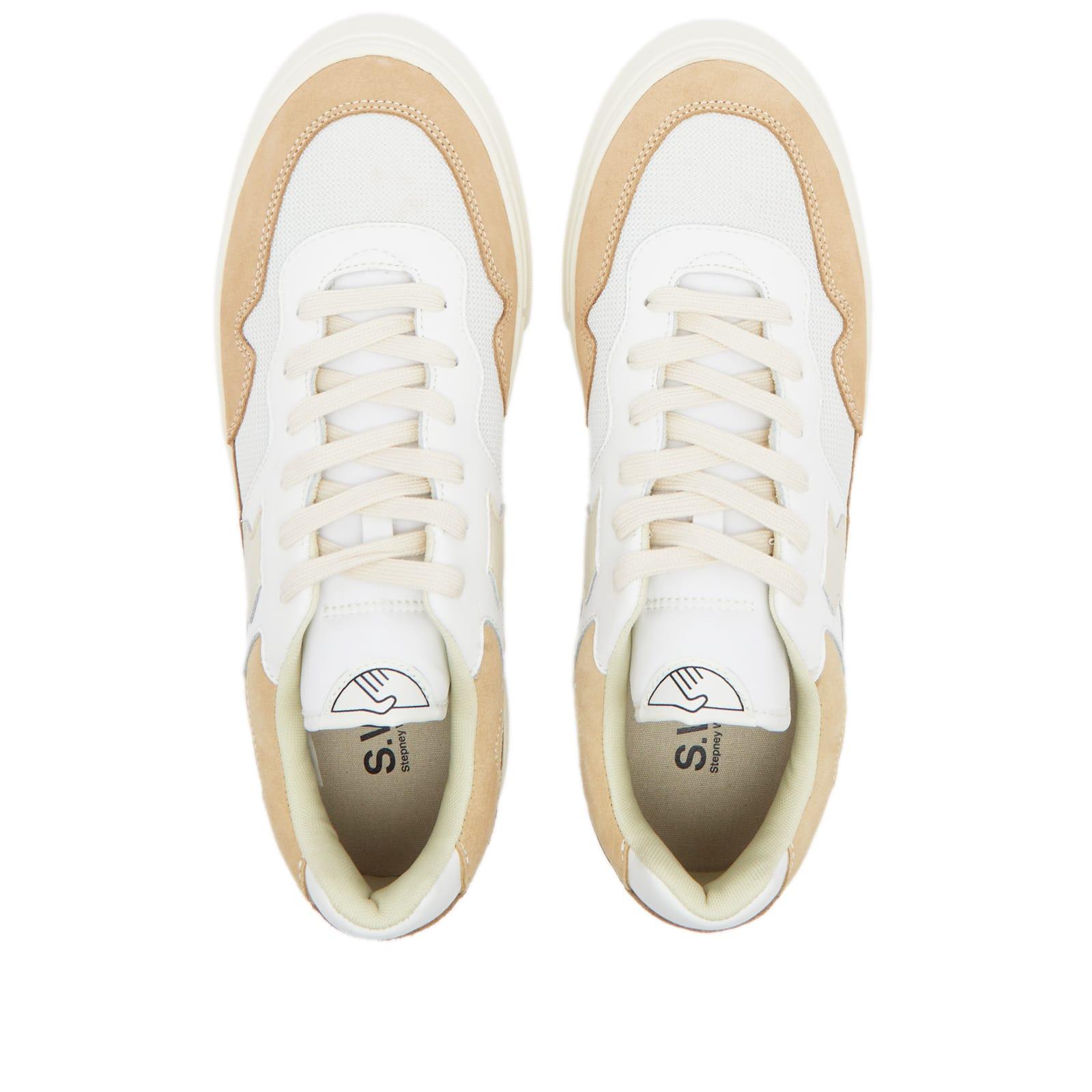 Stepney Workers Club Men's Pearl S-Strike Suede Mix White/Earth