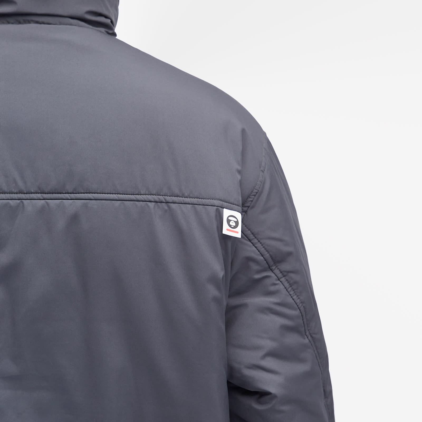 A Bathing Ape AAPE Now Reversible Camo Padded Jacket Dark Grey