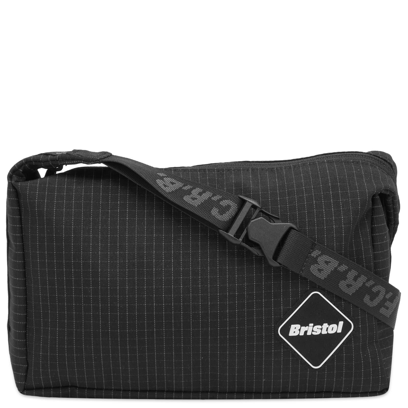 F.C. Real Bristol Men's Tour 2Way Small Shoulder Bag Black