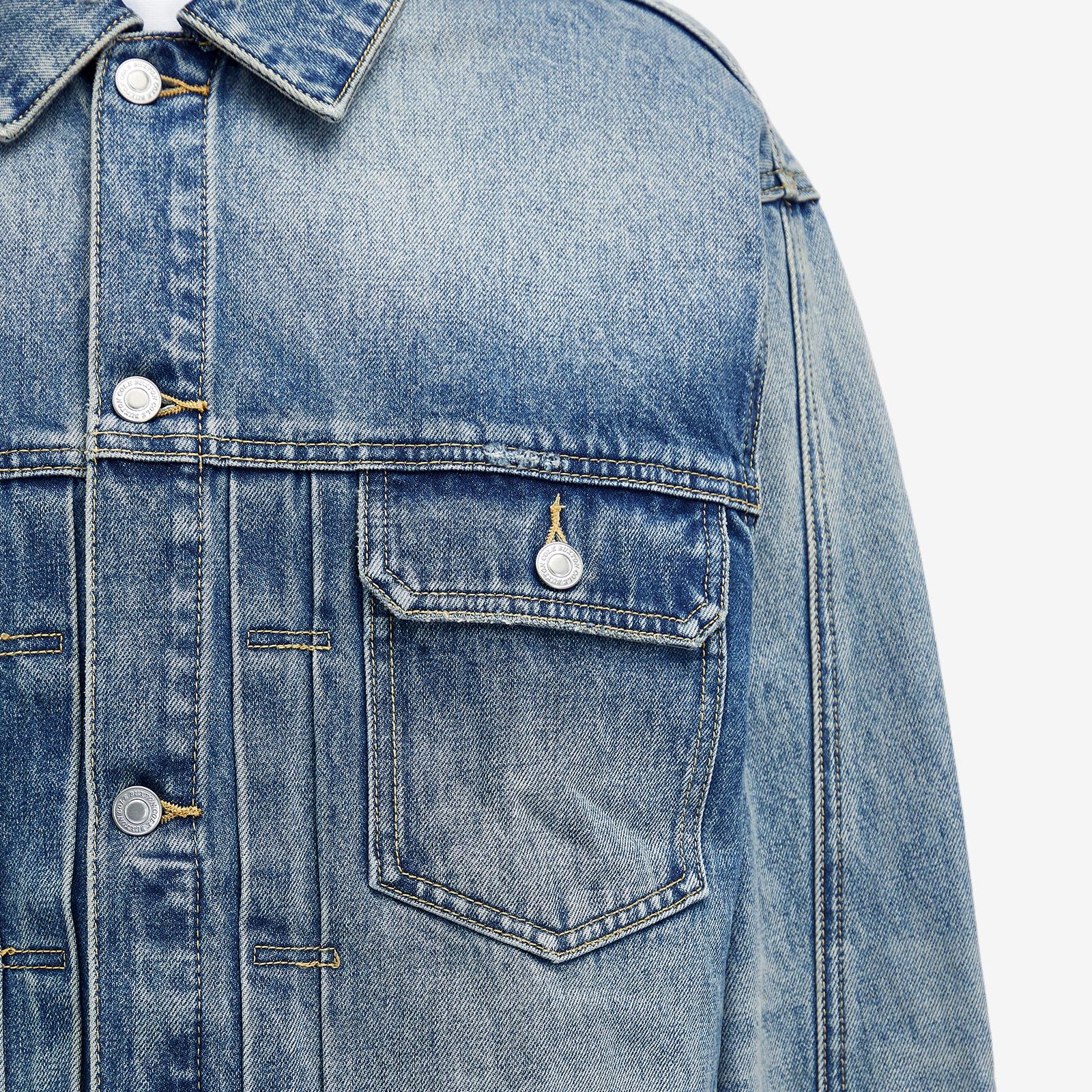 Cole Buxton Men's Type II Denim Jacket Blue