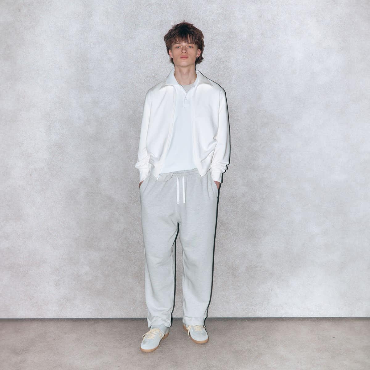 Lady White Co. Men's Textured Full Zip Sweatshirt